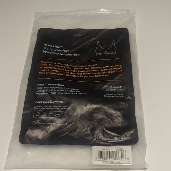 Truekind® Shapermint Shapewear Daily Comfort Wireless Shaper Bra - NWT Size 3XL - Picture 5 of 5